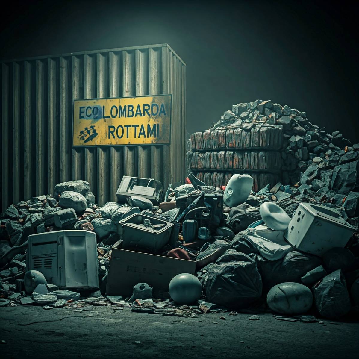 Lo smaltimento dei rifiuti pericolosi a Pavia.