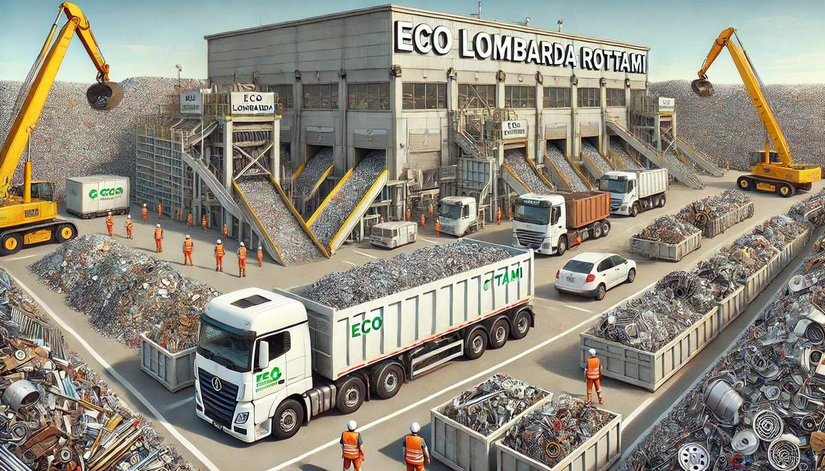 Smaltimento rottami.