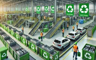 Smaltimento delle batterie da auto.