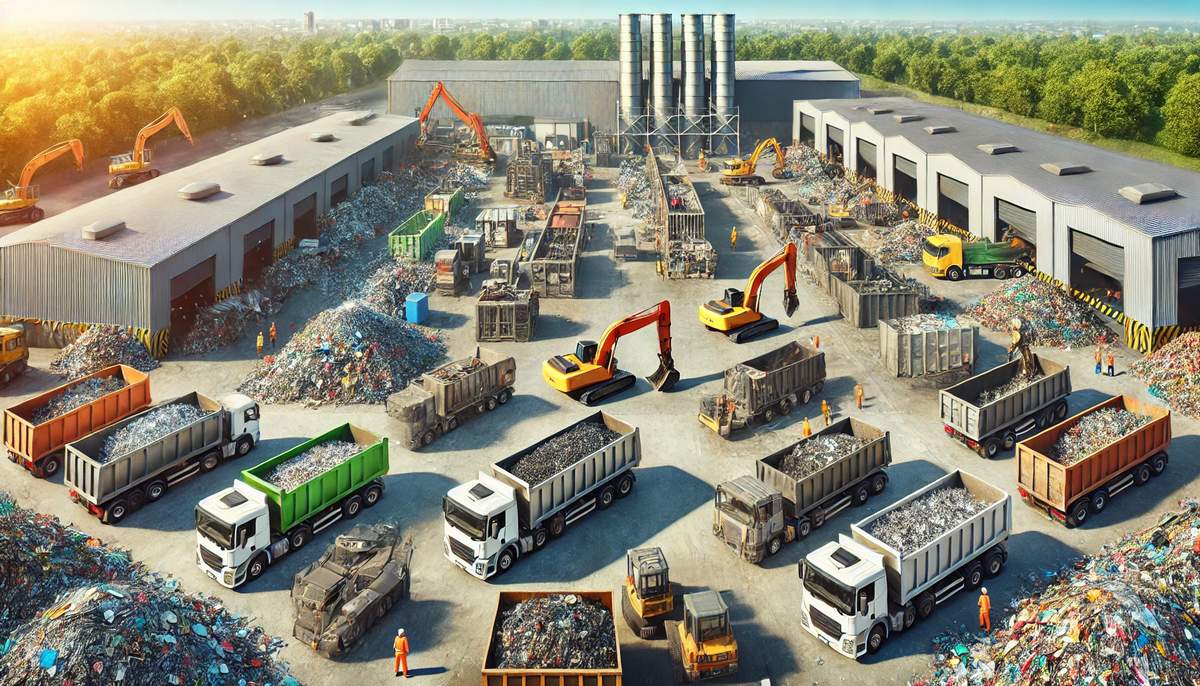 Azienda di smaltimento rifiuti.